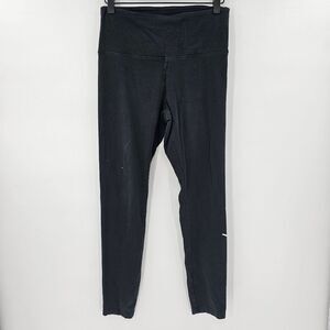Victoria's Secret pink black leggings medium high waist